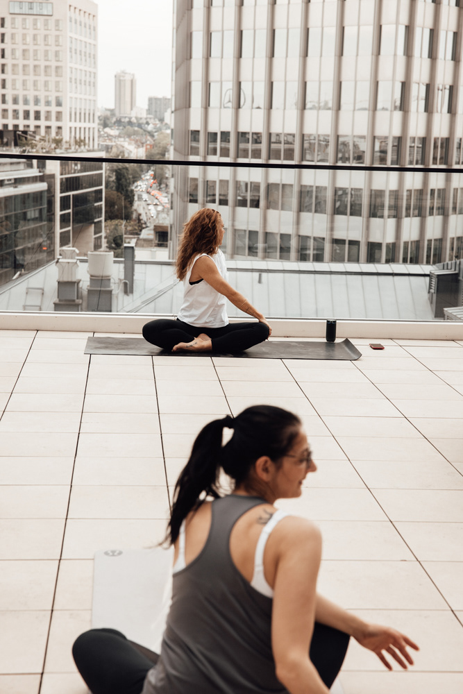 Rooftop Yoga 4
