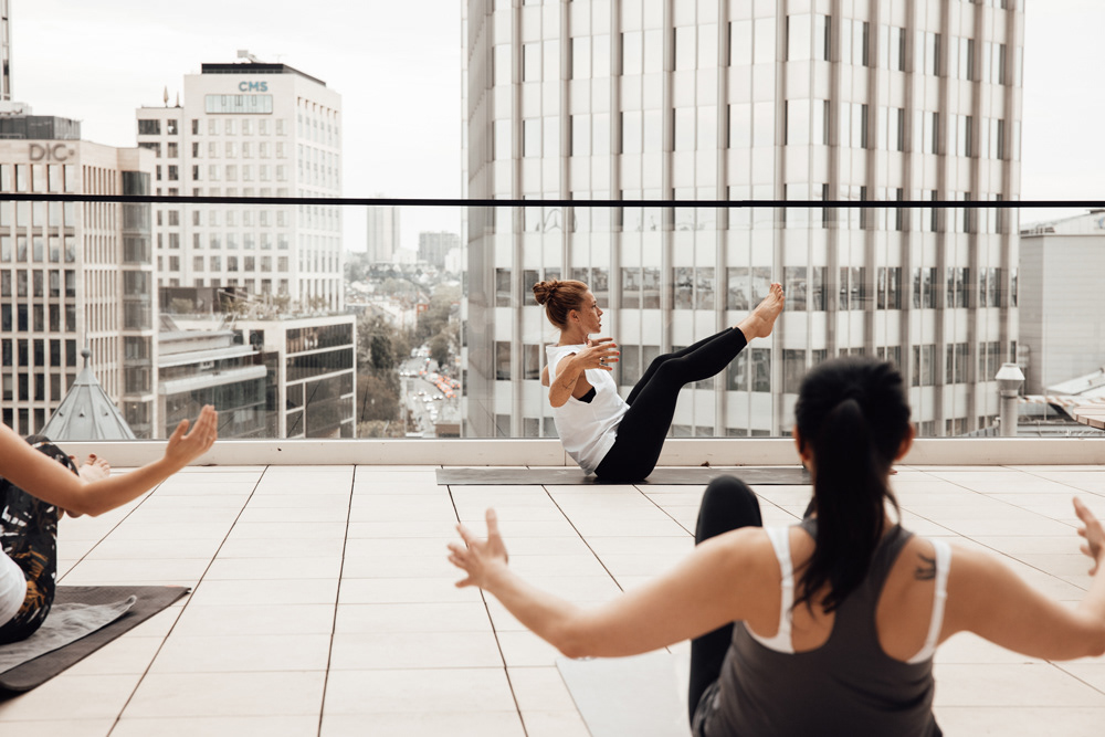 Rooftop Yoga 5